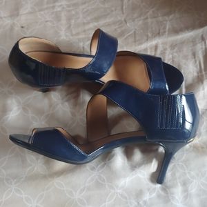 Blue heels